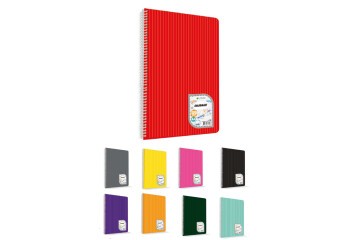 Çınar Colormaxi Spiralli Defter Plastik Kapak Çizgili 60 YP A4 60/1 73013