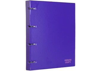 Önder Raınbow Colors 4 Halkalı Pvc Mor 122-22