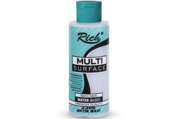 Rich Akrilik Boya Multi Surface 120 CC Antik Mavi 2306