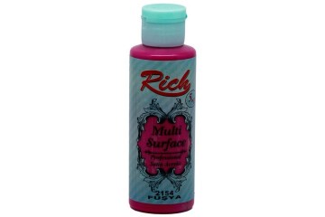 Rich Akrilik Boya Multi Surface 120 CC Fuşya 120-2154