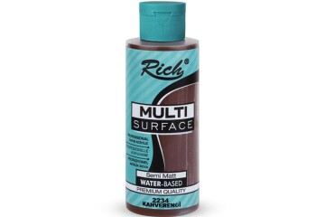 Rich Akrilik Boya Multi Surface 120 CC Kahverengi 120-2234