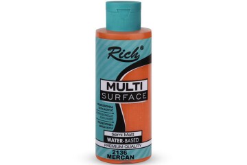 Rich Akrilik Boya Multi Surface 120 CC Mercan 120-2136