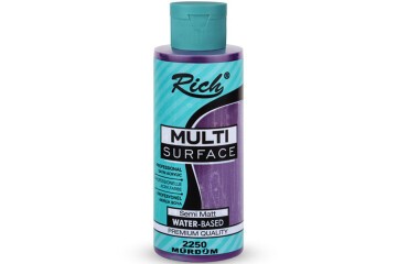 Rich Akrilik Boya Multi Surface 120 CC Mürdüm 2250