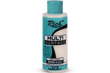 Rich Akrilik Boya Multi Surface 120 CC Sahra Beji 120-2118