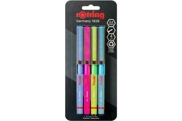Rotring Liner Keçe Uçlu Kalem 4 Lü Bls Canlı Renk
