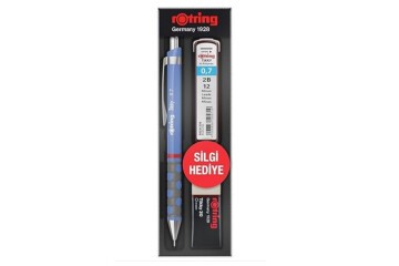 Rotring Okul Seti Tikky Rd 0.5+Min Silgi Hediyeli Menekşe Mavi