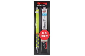 Rotring Okul Seti Tikky Rd 0.7+Min Silgi Hediyeli Limon Yeşili