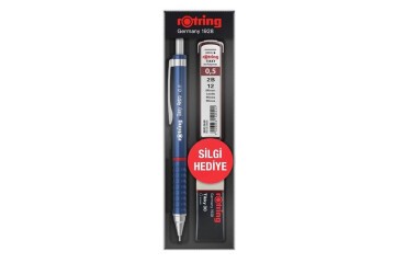 Rotring Okul Seti Tikky Retro 0.5+Min Silgi Hediyeli Mavi