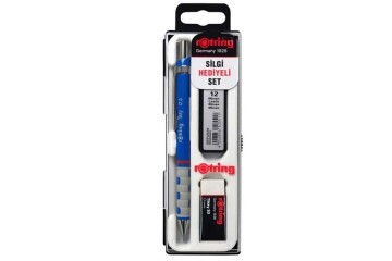 Rotring Okul Seti Versatil+Min Silgi Hediyeli 0.5 MM Mavi RO-KK07-05M