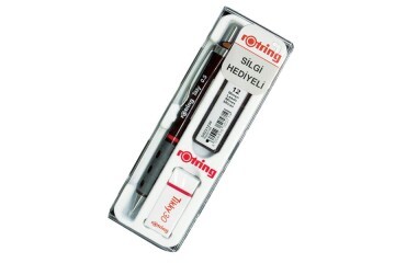 Rotring Okul Seti Versatil+Min Silgi Hediyeli 0.7 MM Bordo RO-KK07-07