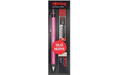 Rotring Okul Seti Visuclick Versatil/Min Silgi 0.7 MM Pembe RO-VK07