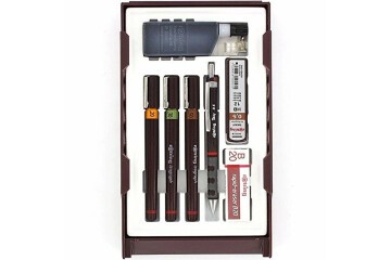 Rotring Rapido Kalemi Isograph Set Pergelsiz (0.2-0.3-0.5)+Tikky