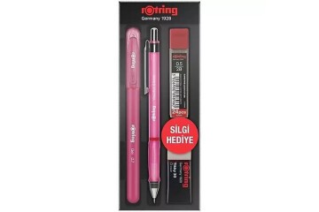 Rotring Visuclick+jel Okul Seti-0.5 MM Pembe