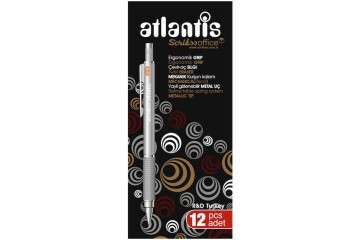 Scrikss Atlantis Versatil 0.5 Mm Gümüş Renk 12 Li