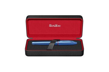 Scrikss Roller Kalem Metalik Mavi 35
