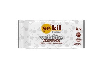 Şekil Seramik Hamuru 250 GR Beyaz VK250BYZ