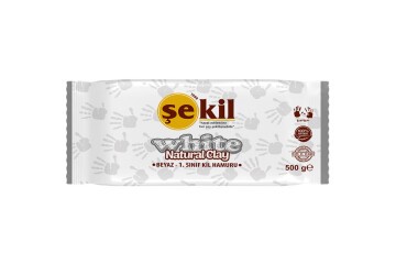 Şekil Seramik Hamuru 500 GR Beyaz VK500BYZ