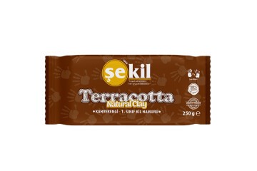 Şekil Seramik Hamuru Terracotta 250 GR Kahverengi VK250KHV