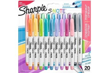 Sharpie Fosforlu Kalem Snote Çok İşlevli Karışık 20 Li Bls