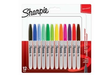 Sharpie Markör Permanent Fine Karışık Renk 12 Lİ 2065404