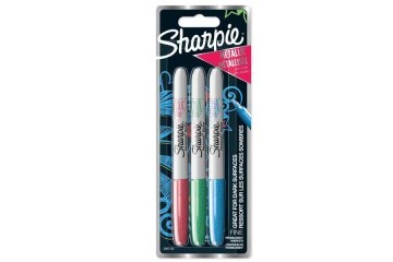 Sharpie Markör Permanent Metalik Kırmızı Yeşil Mavi 3 Lü Bls 2067103