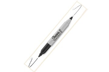 Sharpie Markör Permanent Twin Çift Uçlu Siyah S0811100