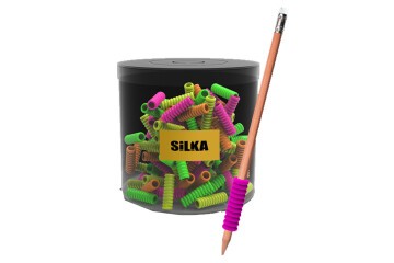 Silka Neon spiral Kalem Tutma Aparatı 4 Re 72 Li ART.35N