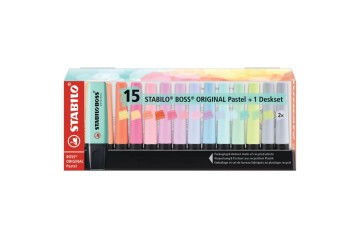 Stabilo Fosforlu Kalem Boss Orıgınal Pastel 15 Li 7015-02