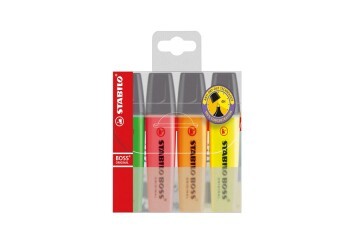 Stabilo Fosforlu Kalem Boss Pastel 4 Lü Paket
