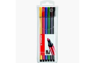 Stabilo Keçe Uçlu Boya Kalemi 6 Lı Paket 6806/PL