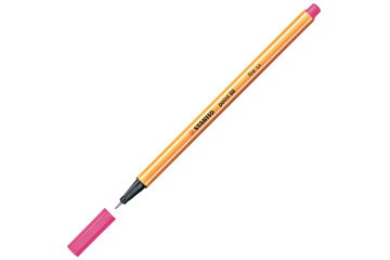 Stabilo Keçe Uçlu İnce Kalem 88 Point 0.4 MM Fosforlu Pembe 88/056