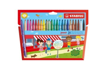 Stabilo Keçeli Boya Kalemi Power 24 Renk 280/24-01