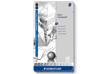 Staedtler Kurşun Kalem Mars Lumograph 12 Li Metal Kutuda 100 G12