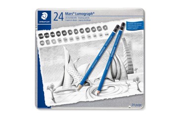 Staedtler Kurşun Kalem Mars Lumograph Metal 24 Lü 100 G24
