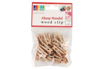 Südor Ahşap Mandal Küçük 30 LU BS100
