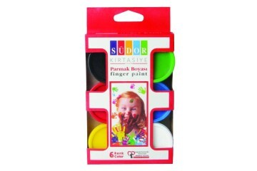 Südor Parmak Boyası Su Bazlı 30 ML 6 Renk SD822