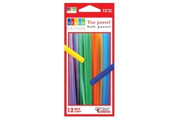 Südor Pastel Boya Toz 12 Renk BS97