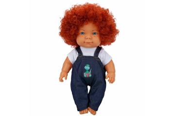 Sunman Oyuncak Curly Kıvırcık Saçlı Bebek 35 Cm S01030151