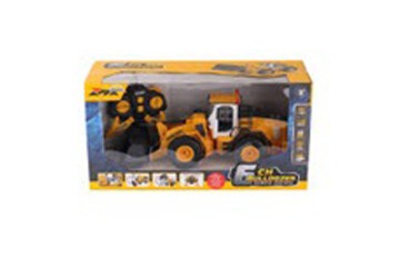 Sunman Oyuncak İş Makinesi 1/24 Uzaktan Kumandalı Buldozer Dc.f/f Işıklı 6ch 3.7v.usb 40mhz.
