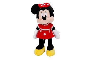 Sunman Oyuncak Peluş Minnie Kırmızı Elbiseli 38 Cm