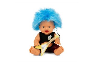 Sunman Oyuncak Punk Nil Bebek Renkli Saçlı 23 Cm 20050