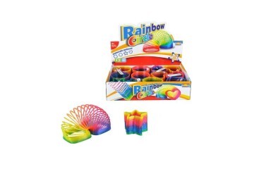 Sunman Oyuncak Rainbow Şeffaf Renkli Şekilli Stres Yayı