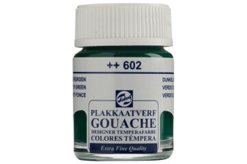 Talens Guaj Boya 16 ML Deep Yeşil (Koyu Yeşil) 602