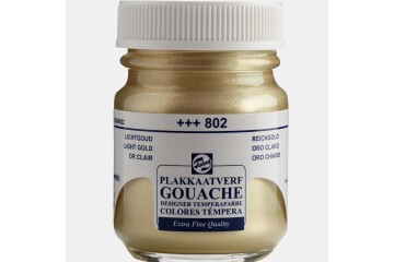 Talens Guaj Boya 16 ML Light Gold (Parlak Altın) 802