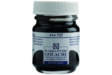 Talens Guaj Boya 16 ML Neutral Siyah (Siyah) 737