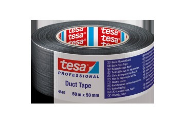 Tesa Tamir Bandı Basic Duck Siyah 50x50 04610-00004-00