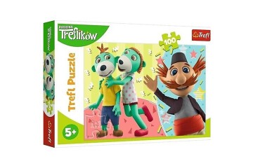 Trefl Puzzle 100 Parça Treflikow 41 x 27,5 Cm 16388