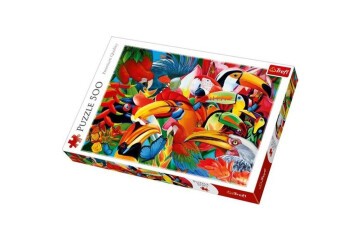 Trefl Puzzle 500 Parça Colourful Bırds 37328