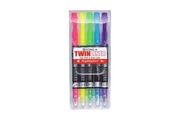 Twinliner Fosforlu Kalem Karışık Renk Kalem Tipi Çift Taraflı 5 Lİ 231500