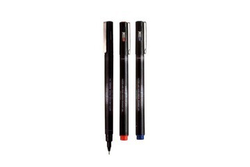 Uni-Ball Çizim Kalemi Akrilik Uçlu Fine Line Pin 0.1 MM Mavi PIN 01-200